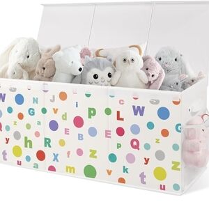Colorful Alphabet Toy Storage Box